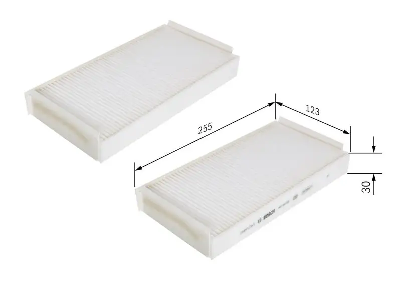 BOSCH 1987432020 Polen Filtresi A2108300018 resmi