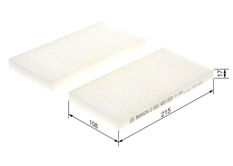 BOSCH 09864B5009 Polen Filtresi resmi