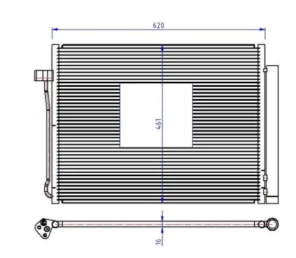 ORIS CBM553016 Klima Radyatörü resmi