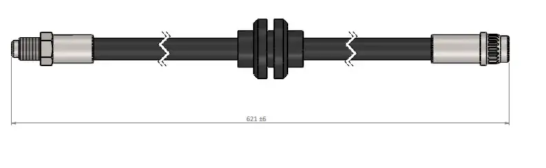 CAVO C901076A Arka Fren Hortumu 8200735348 resmi