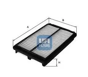 UFI 30.348.00 Hava Filtresi 281131C500AT resmi