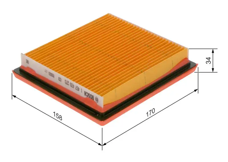 BOSCH 1457433273 Hava Filtresi resmi