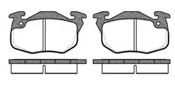 MGA 55130 Ön Fren Balatası 7711130034 resmi