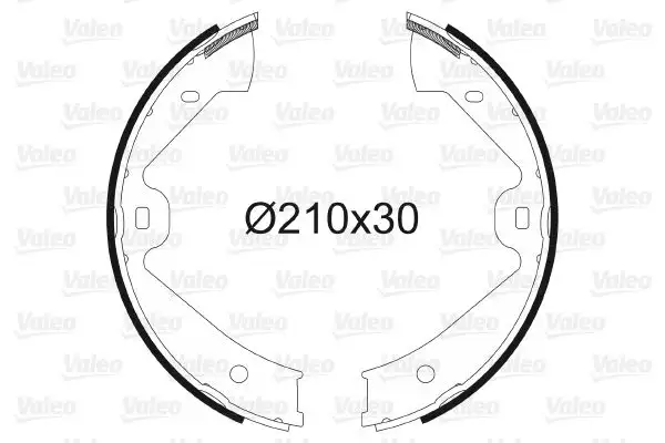VALEO 564137 El Fren Balatası resmi