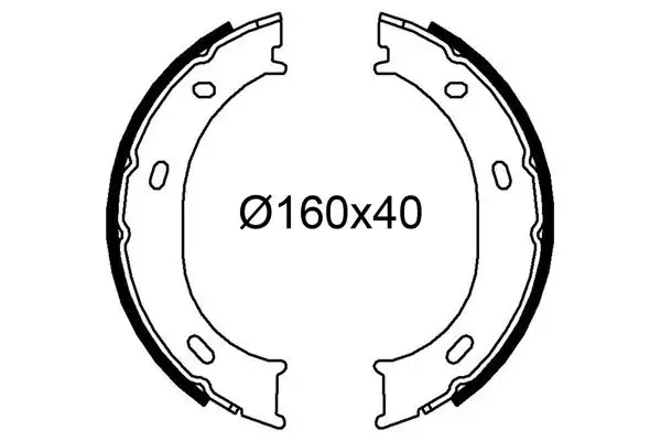 VALEO 564269 Arka Fren Balatası resmi