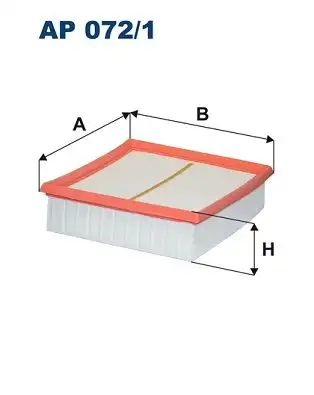 FILTRON AP072/1 Hava Filtresi resmi