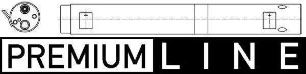 MAHLE AD292000P Klima Kurutucu Tüpü F334550010060 resmi