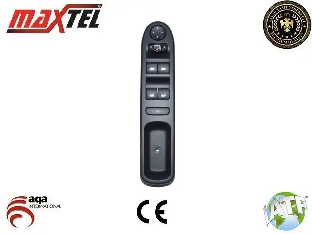 MAXTEL 18211016 Cam Açma Butonu (Ön Sol) 6554KT resmi