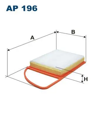 FILTRON AP196 Hava Filtresi resmi