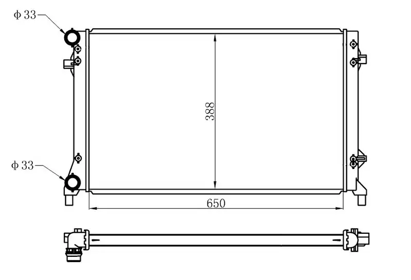 ORIS MVW254023 Radyatör resmi