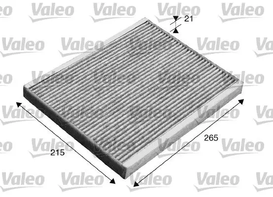 VALEO 715553 Polen Filtresi (Karbonlu) resmi