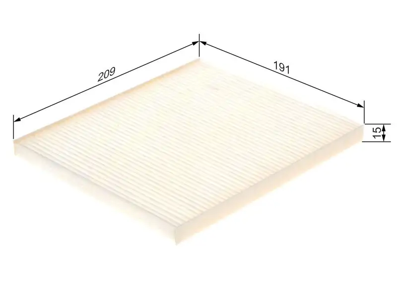 BOSCH 1987435114 Polen Filtresi 971334L000 resmi