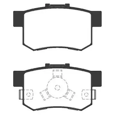 MGA 55575 Arka Fren Balatası 43022SY8A01 resmi