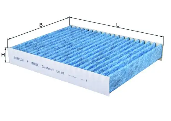 MAHLE LAO169 Polen Filtresi (Antibakteriyel) resmi