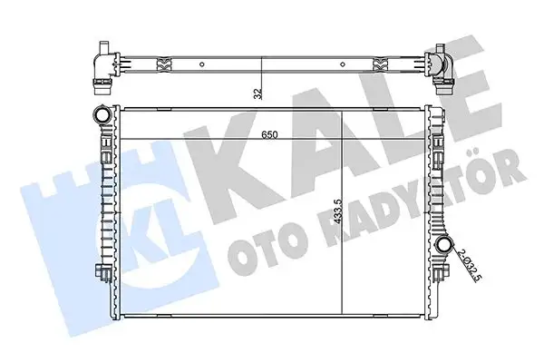 KALE 355515 Radyatör resmi
