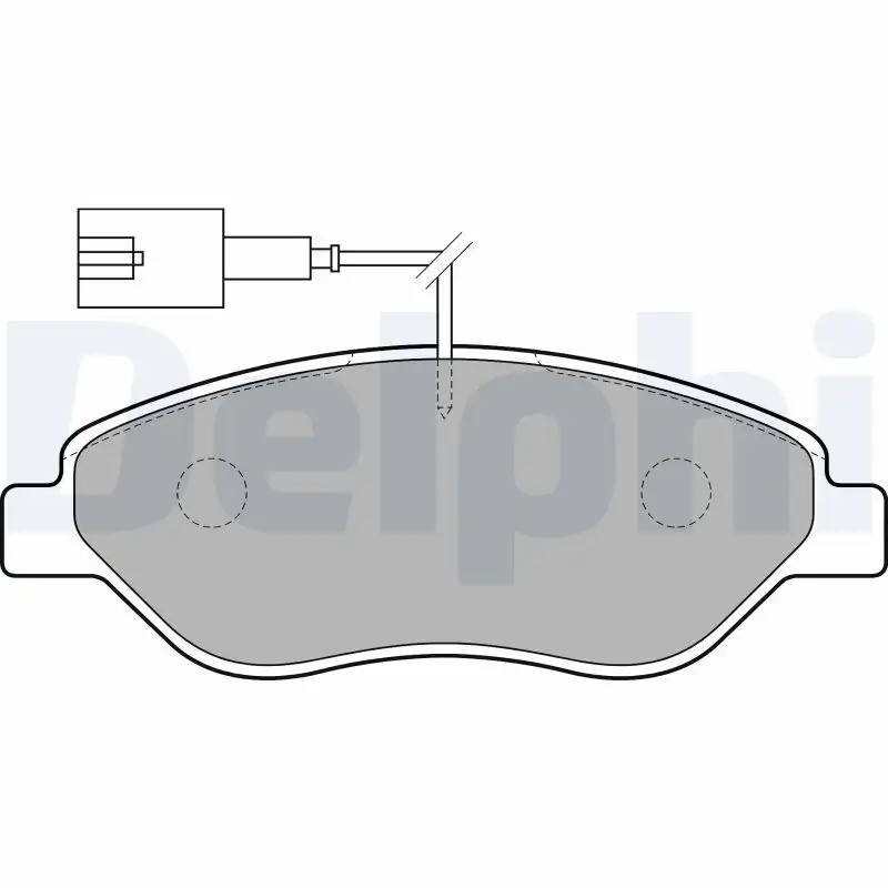 DELPHI LP1720 Ön Fren Balatası resmi