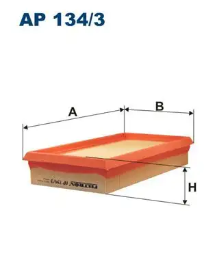 FILTRON AP134/3 Hava Filtresi resmi