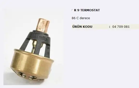 MITA 04709081 Termostat 7700722762 resmi