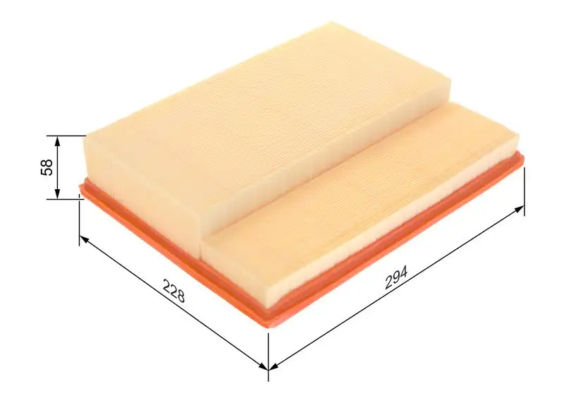 BOSCH 1457433752 Hava Filtresi resmi