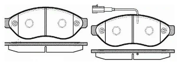 MGA 55122 Ön Fren Balatası 77364160 resmi