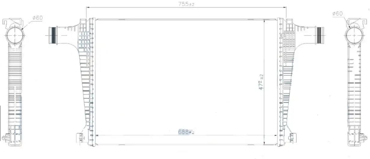 ORIS IAU090032 Turbo Radyatörü resmi