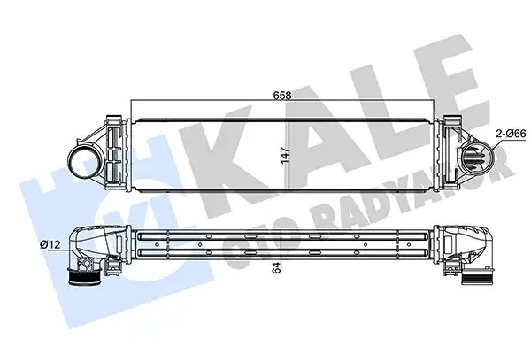 KALE 352335 Turbo Radyatörü resmi