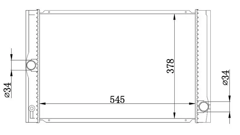 ORIS BTO519026 Radyatör 164000N060 resmi