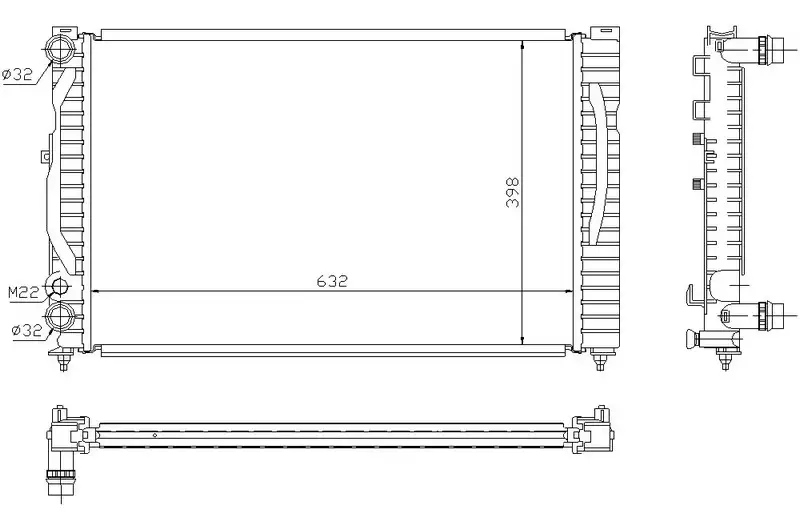 ORIS MVW008034 Radyatör resmi