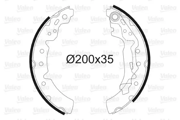 VALEO 564051 Arka Fren Balatası resmi