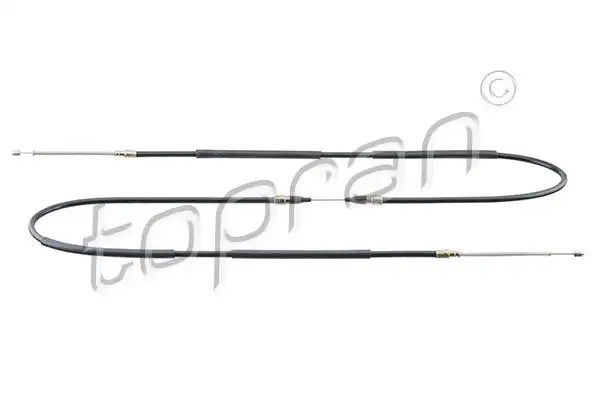 TOPRAN 103404001 El Fren Halatı (Arka) 321609721C resmi