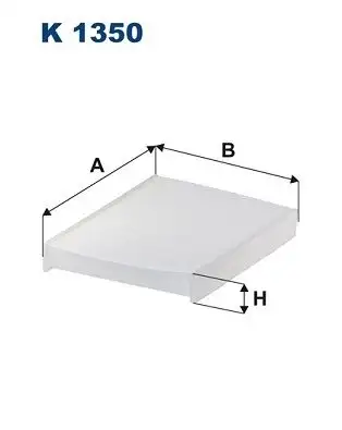 FILTRON K1350 Polen Filtresi resmi