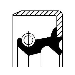 CORTECO 01026374B (82026374) Yağ Keçesi 7611033106 resmi