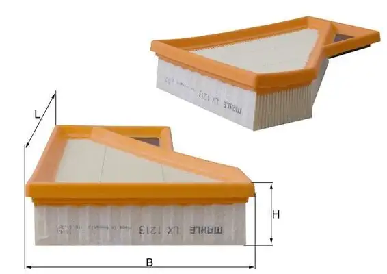 MAHLE LX1213 Hava Filtresi 13727529261 resmi