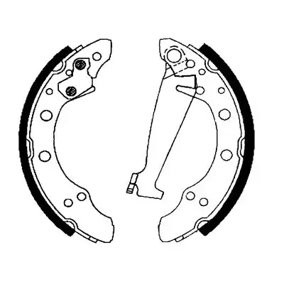 HELLA 8DB355001-341 Arka Fren Balatası resmi