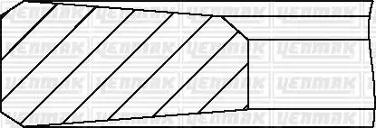 YENMAK 91-09005-000 Motor Segmanı (STD) resmi