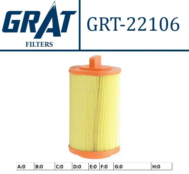 GRAT 22106 Hava Filtresi 2710940204 resmi