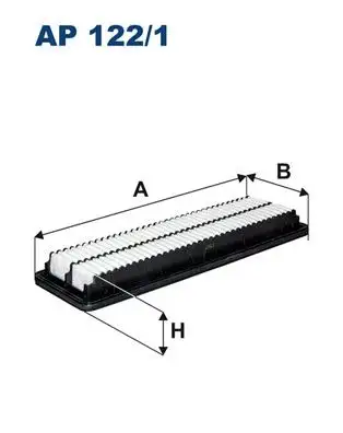 FILTRON AP122/1 Hava Filtresi 28113B9000 resmi
