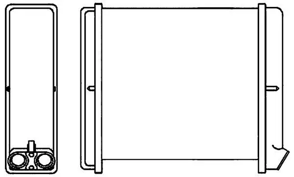 MAHLE AH170000S Kalorifer Radyatörü resmi