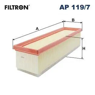 FILTRON AP119/7 Hava Filtresi A6260940004 resmi