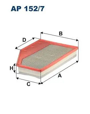 FILTRON AP152/7 Hava Filtresi 23430313 resmi