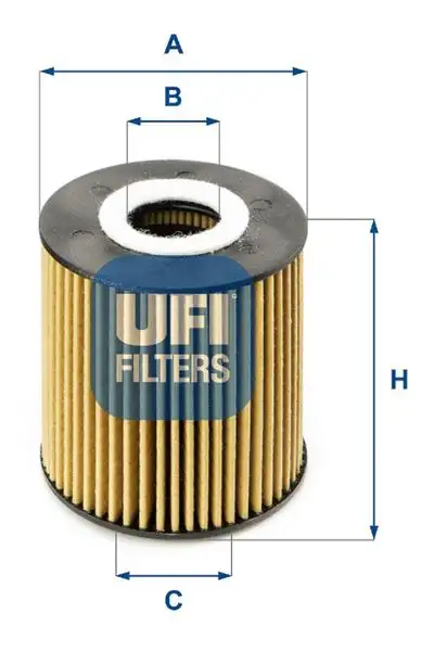 UFI 25.052.00 Yağ Filtresi resmi