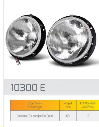 FARBA 10300D Ön Far resmi