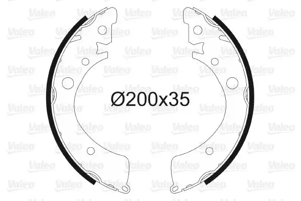 VALEO 562994 Arka Fren Balatası resmi