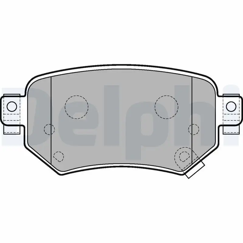 DELPHI LP3234 Arka Fren Balatası resmi