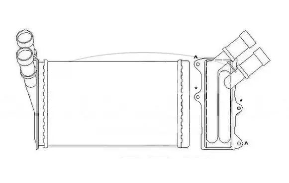 KALE 2081832AL Kalorifer Radyatörü resmi