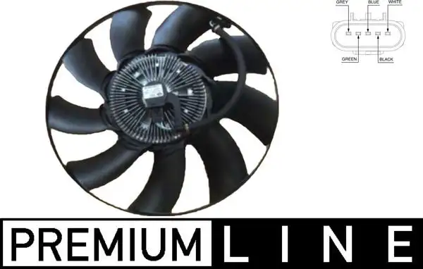MAHLE CFF475000P Fan Motoru LR112860 resmi