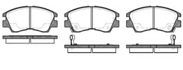 MGA 55297 Ön Fren Balatası MB500812 resmi