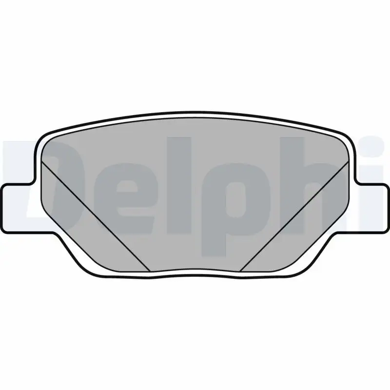 DELPHI LP3290 Arka Fren Balatası 77367717 resmi