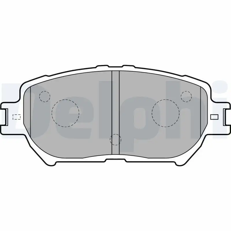 DELPHI LP1738 Ön Fren Balatası resmi
