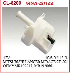 MGA 40144 Silecek Su Deposu MR192066 resmi